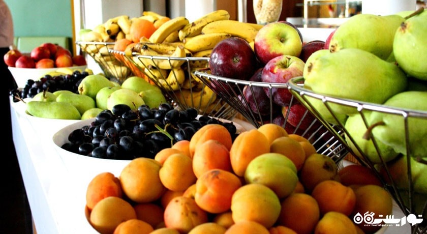 بوفه میوه های تازه هتل